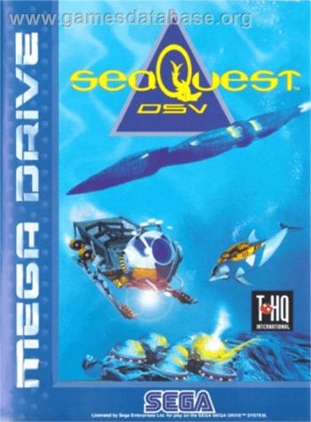 Cover SeaQuest DSV for Genesis - Mega Drive